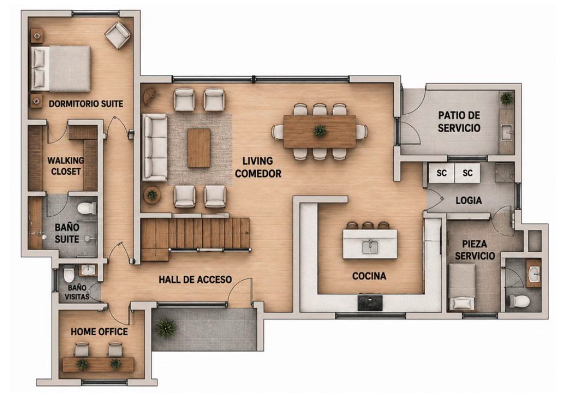 1er Piso - Arquifacility