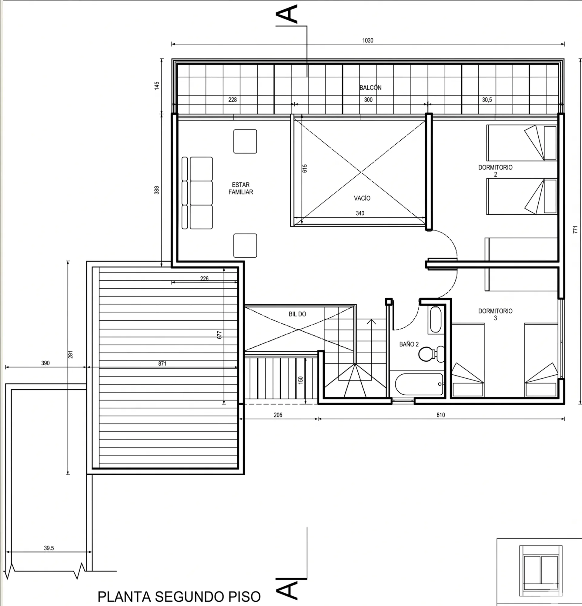 Planta 2do Piso Casanova