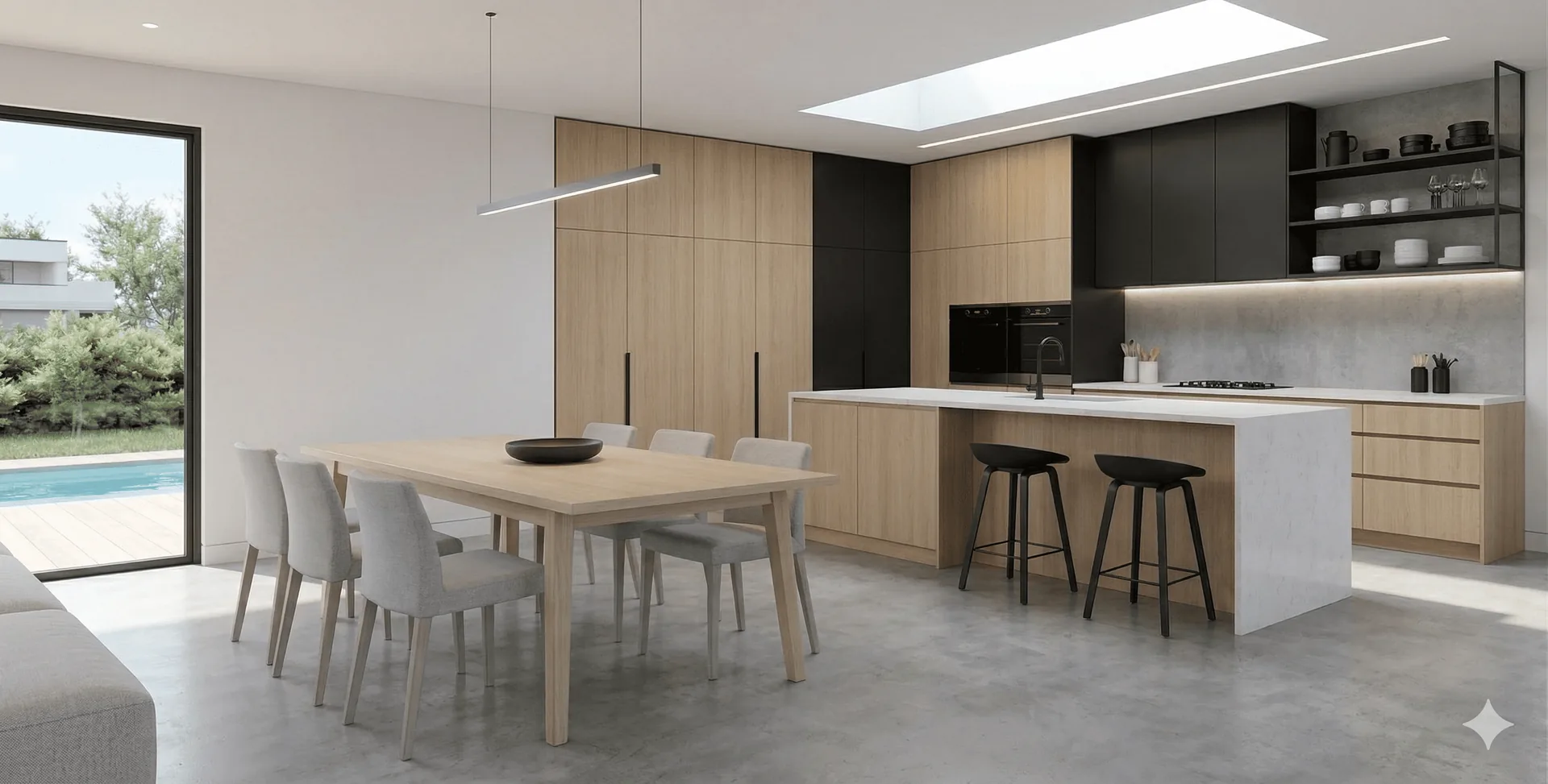 Living comedor integrado Rosario Sur